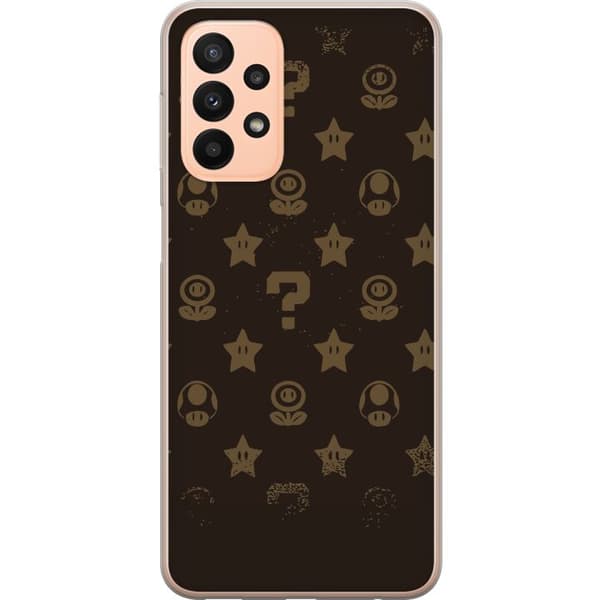 Kompatibelt Mobilskal till Samsung Galaxy A23 Super Mario Bros