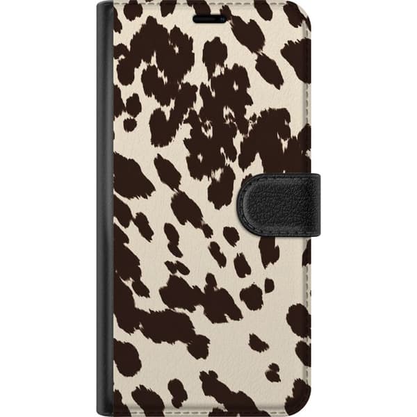 Kompatibelt Lommeboketui til Xiaomi Redmi Note 10 Pro Beige dyreflekker beige