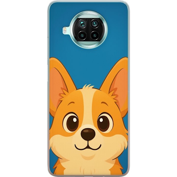 Xiaomi Mi 10T Lite 5G Läpinäkyvä kuori Hello Corgi