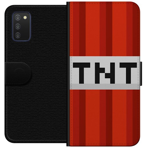 Samsung Galaxy A03s Plånboksfodral Minecraft TNT