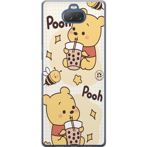 Sony Xperia 10 Plus Läpinäkyvä kuori Nalle Pooh - klassinen