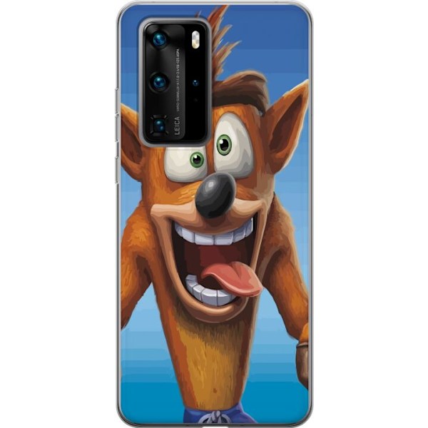 Huawei P40 Pro Gennemsigtig cover Crash Bandicoot