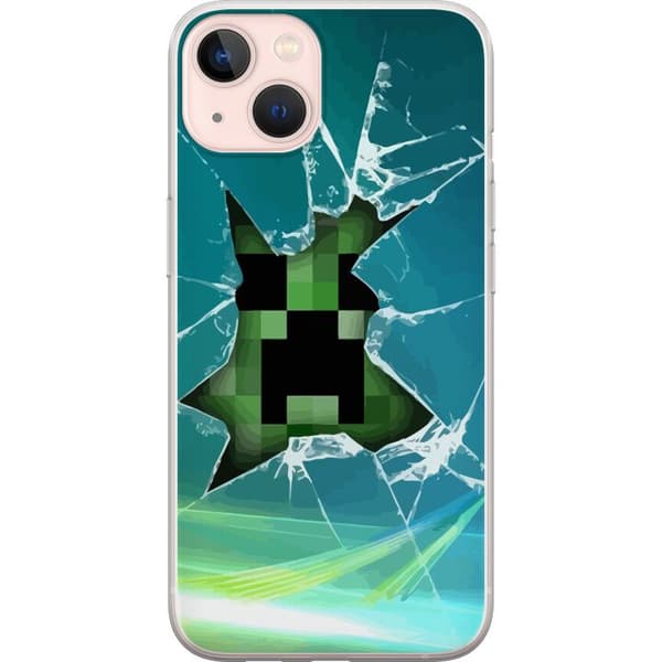 Kompatibelt Mobildeksel til Apple iPhone 13 mini MineCraft