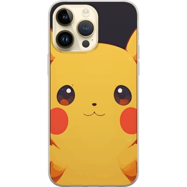 Apple iPhone 14 Pro Max Gjennomsiktig deksel Pikachu