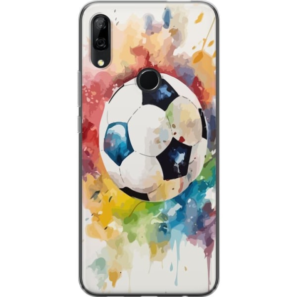 Huawei P Smart Z Gjennomsiktig deksel Fotball