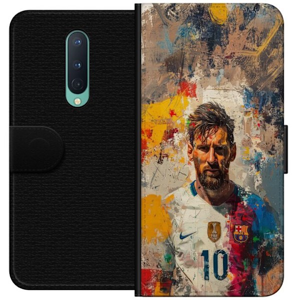 OnePlus 8 Plånboksfodral Messi Art