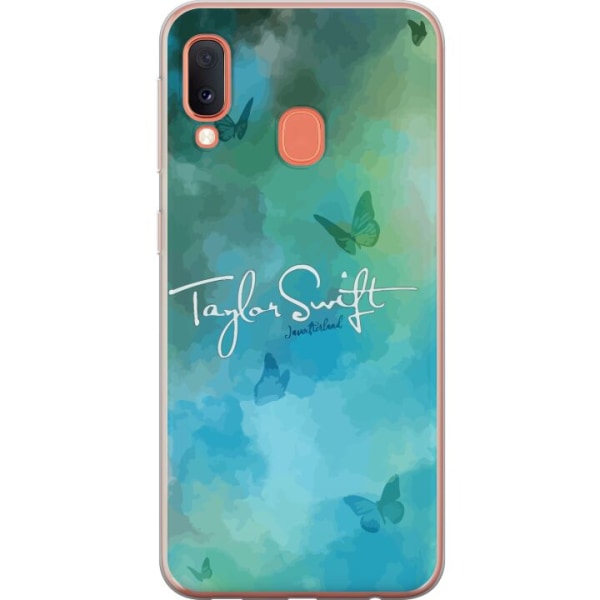 Samsung Galaxy A20e Gennemsigtig cover Taylor Swift