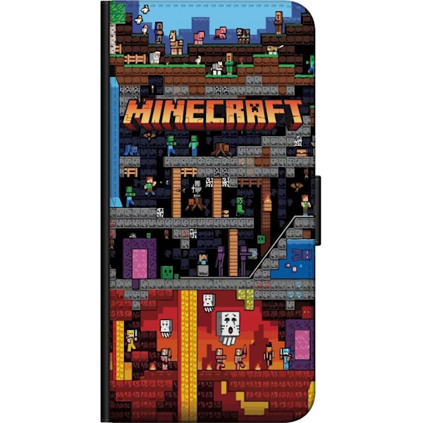 Nokia 2.4 Lompakkokotelo Minecraft