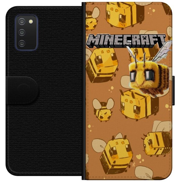 Samsung Galaxy A03s Lompakkokotelo Minecraft Bi