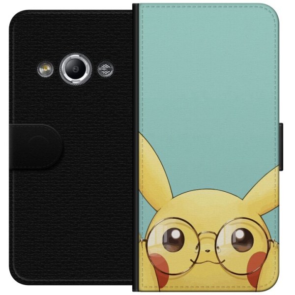 Samsung Galaxy Xcover 3 Lompakkokotelo Pikachu lasit