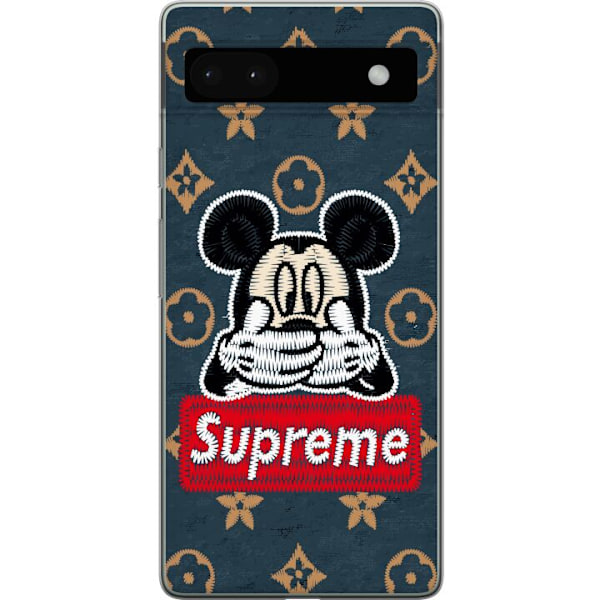 Google Pixel 6a Gennemsigtig cover OOPS mickey