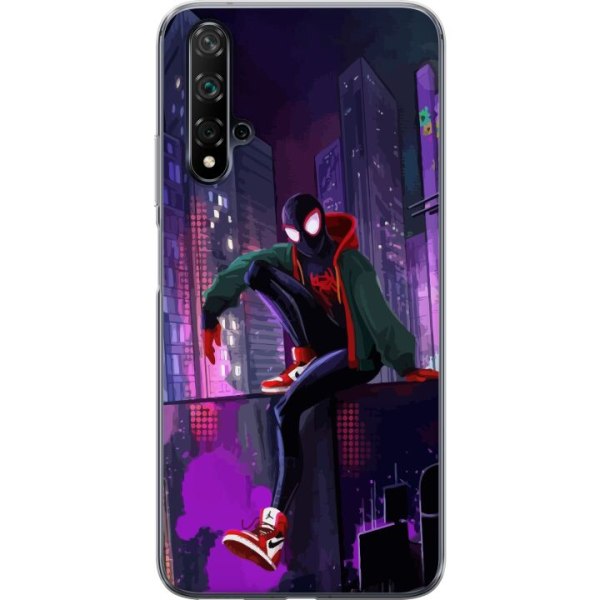 Huawei nova 5T Läpinäkyvä kuori Fortnite - Spider-Man