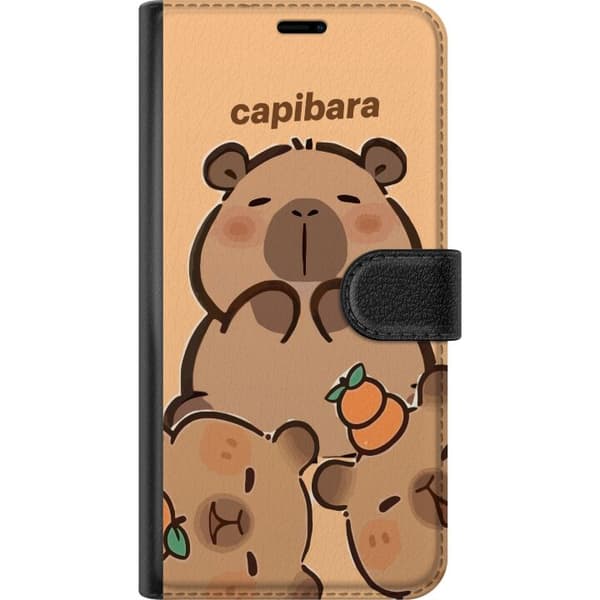 Kompatibelt Lommeboketui til Apple iPhone 8 Plus Capybara søt figur søt trendy samler