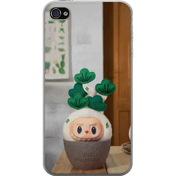 Apple iPhone 4 Gennemsigtig cover MONSTRENE Uduelige Planter
