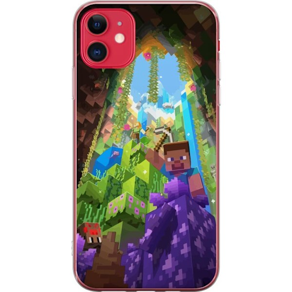 Apple iPhone 11 Läpinäkyvä kuori Minecraft