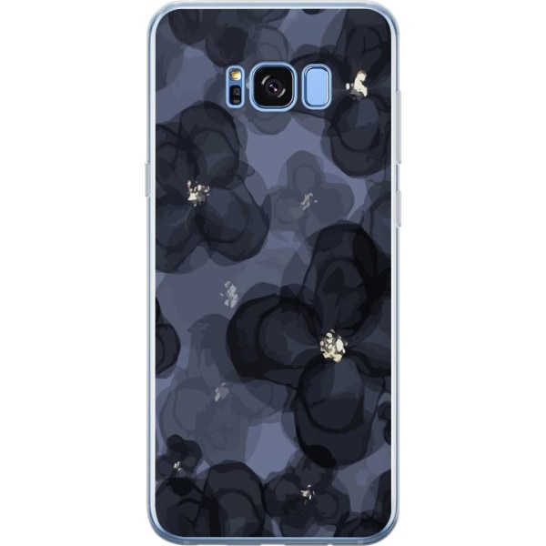 Samsung Galaxy S8+ Gennemsigtig cover Blomstermark