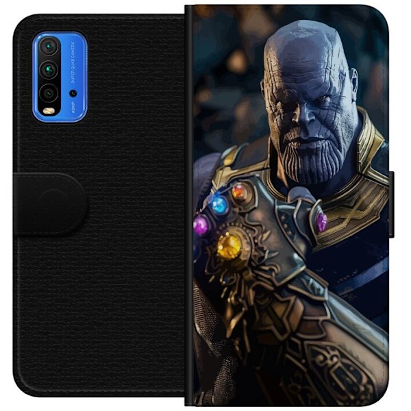 Xiaomi Redmi Note 9 4G Lommeboketui Thanos Marvel