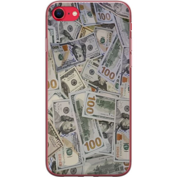 Apple iPhone SE (2022) Läpinäkyvä kuori Rahaa