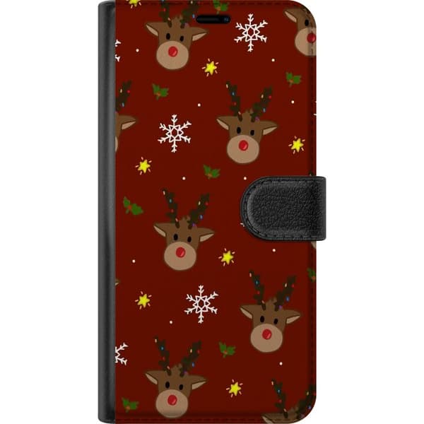 Kompatibelt Plånboksfodral till Samsung Galaxy A20e Christmas