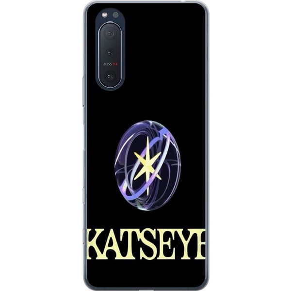 Kompatibel Mobilcover til Sony Xperia 5 II KATSEYE logotyp sort