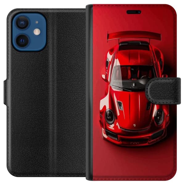 Kompatibelt Plånboksfodral till Apple iPhone 12 Porsche