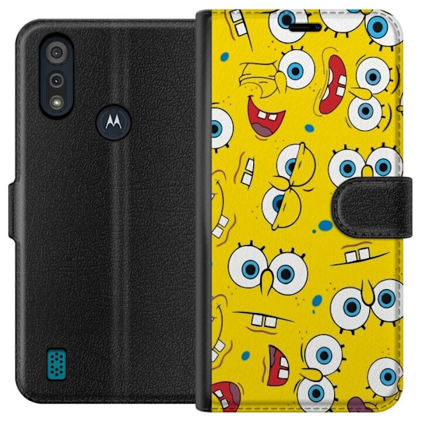 Motorola Moto E6i Plånboksfodral SpongeBob SquarePants