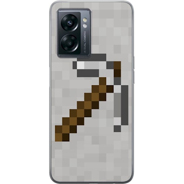 OnePlus Nord N300 Genomskinligt Skal Minecraft Tools