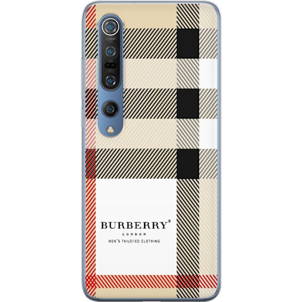 Xiaomi Mi 10 Pro 5G Gennemsigtig cover Burberry