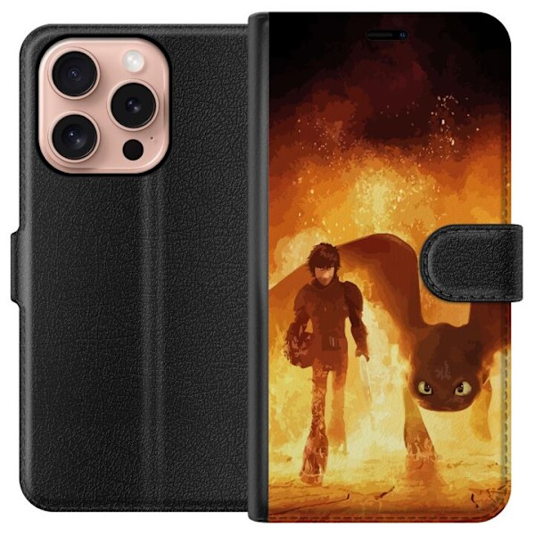 Apple iPhone 16 Pro Tegnebogsetui Drage Træner