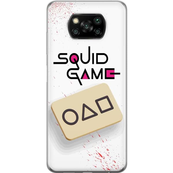 Kompatibel Mobilcover til Xiaomi Poco X3 NFC Squid Game