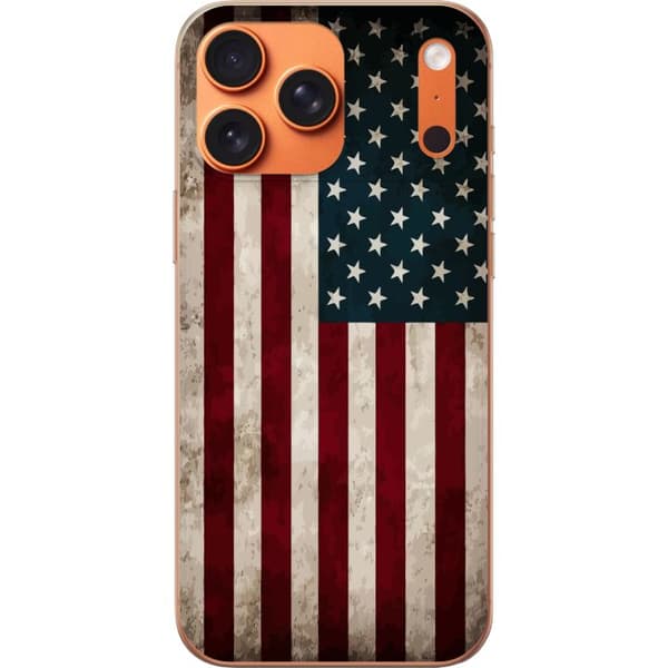 Kompatibel Mobilcover til Apple iPhone 17 Pro Max USA Flag