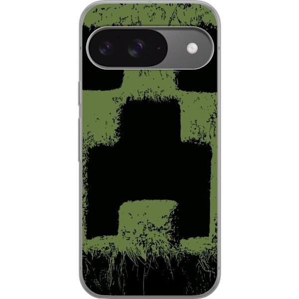 Google Pixel 9 Pro Läpinäkyvä kuori A Minecraft Movie