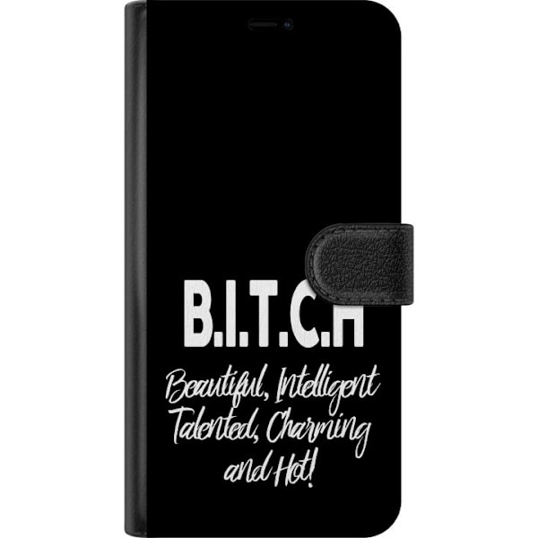 Apple iPhone 8 Plus Lompakkokotelo Teksti