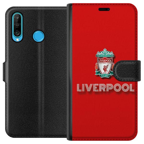 Huawei P30 lite Lommeboketui Liverpool