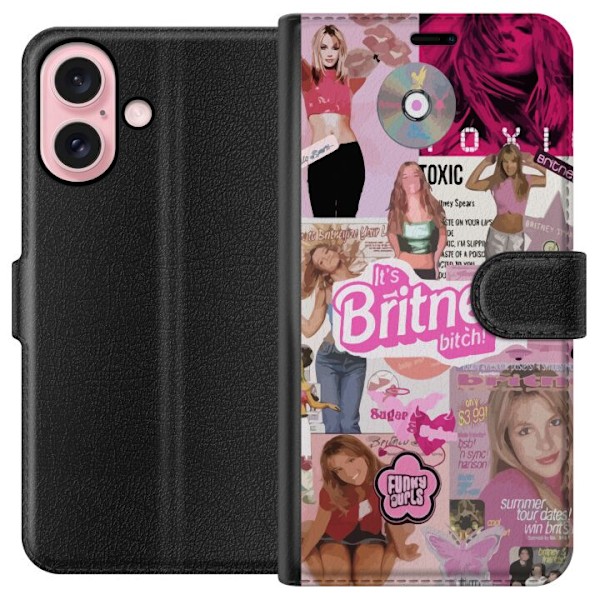 Apple iPhone 16 Tegnebogsetui Britney Spears