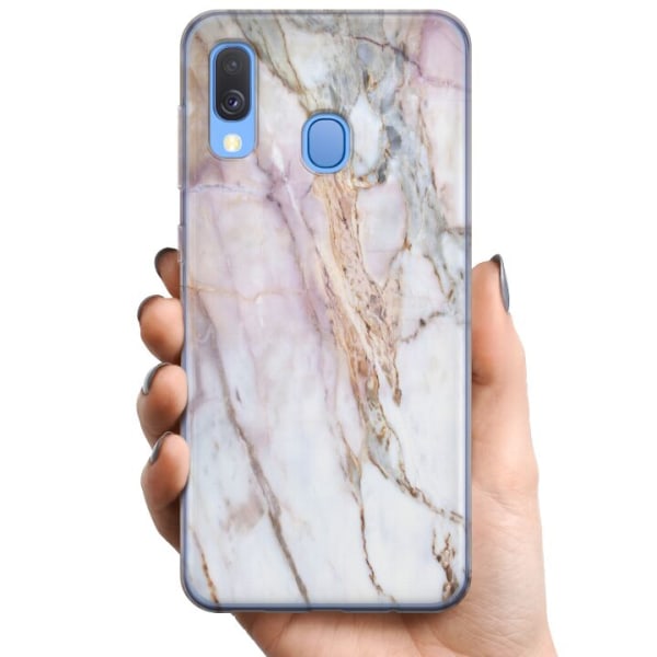 Samsung Galaxy A40 TPU Mobilcover Marmar