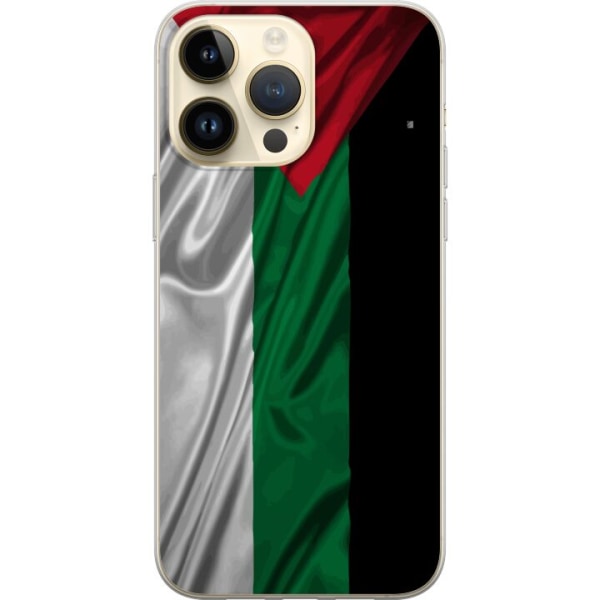 Apple iPhone 14 Pro Max Genomskinligt Skal Palestina