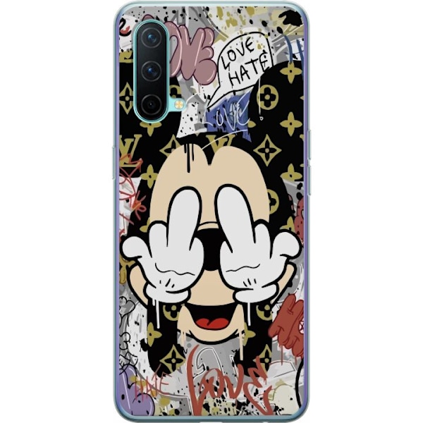 OnePlus Nord CE 5G Gennemsigtig cover Mickey Mouse