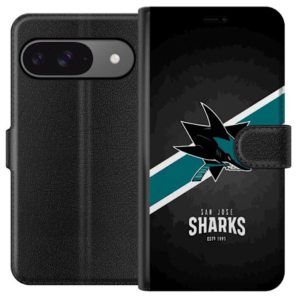 Google Pixel 9 Lommeboketui San Jose Sharks (NHL)