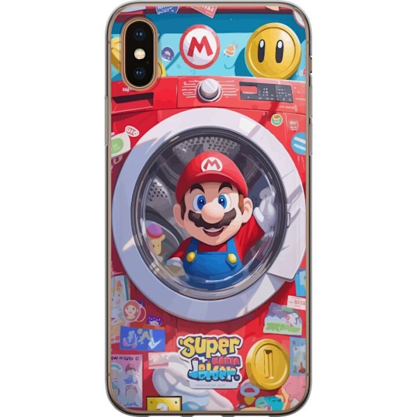 Apple iPhone X Gjennomsiktig deksel Mario