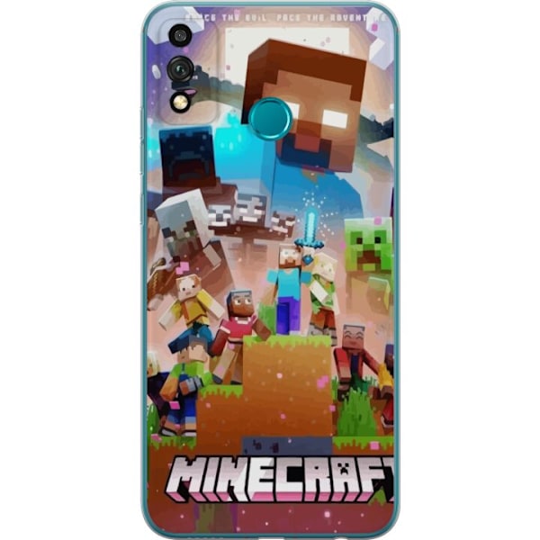 Honor 9X Lite Läpinäkyvä kuori Minecraft