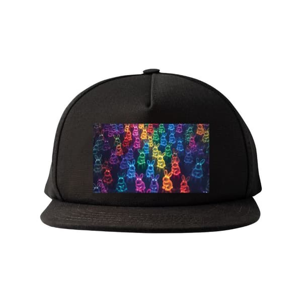 Snapback-lippalakki musta one size