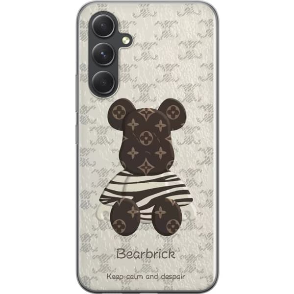 Kompatibelt Mobildeksel til Samsung Galaxy S24 Bearbrick Design Lekefigur Samlerobjekt