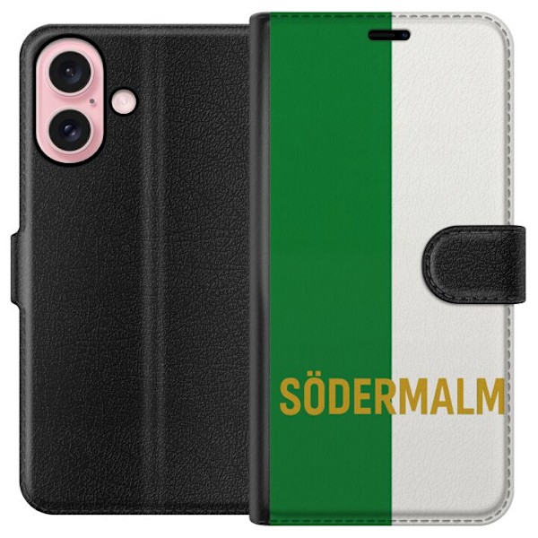 Apple iPhone 16 Lompakkokotelo Södermalm - jalkapallo