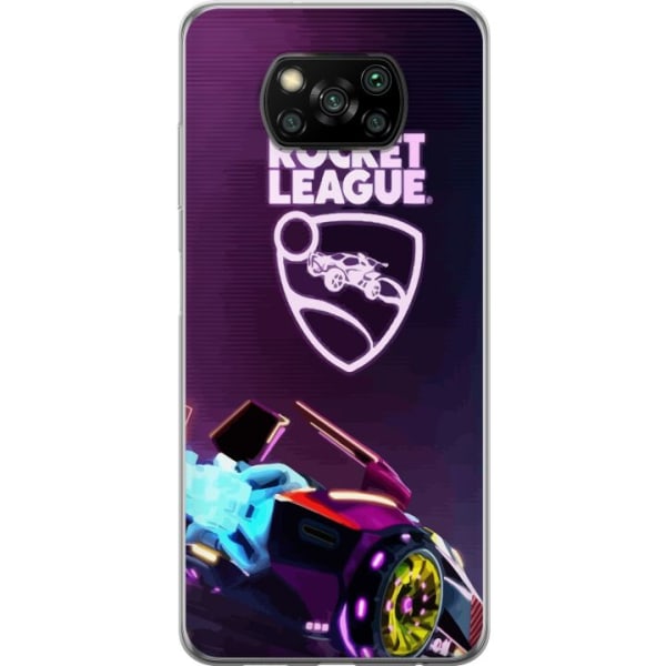 Xiaomi Poco X3 NFC Genomskinligt Skal Rocket League