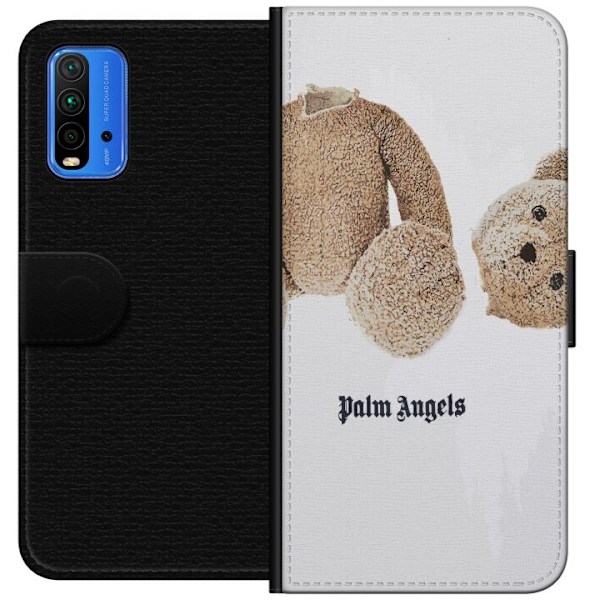 Xiaomi Redmi Note 9 4G Tegnebogsetui Palm Angels Teddy