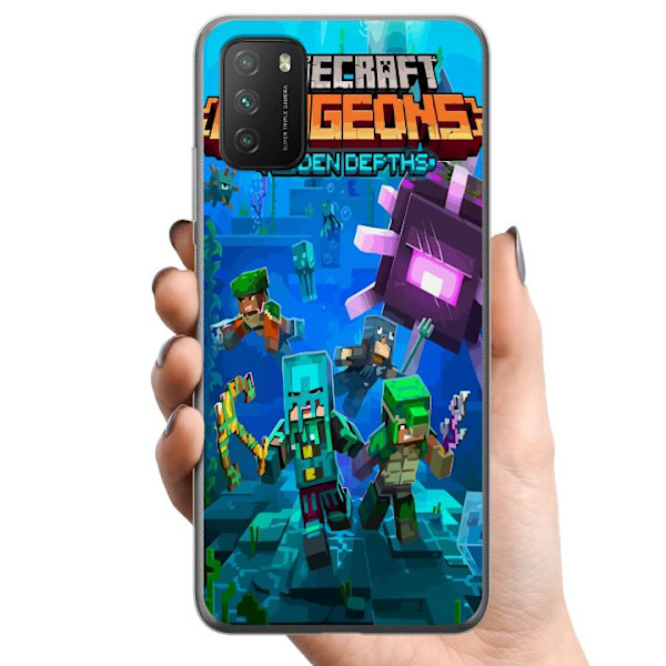 Xiaomi Poco M3  TPU Mobilskal Minecraft