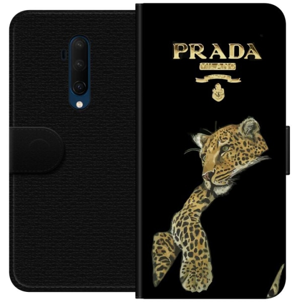 OnePlus 7T Pro Lompakkokotelo Prada Leopard