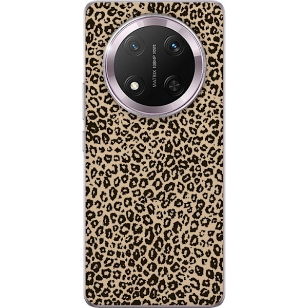 Honor Magic7 Lite Läpinäkyvä kuori Taite Leopardeista