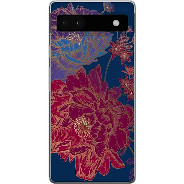 Google Pixel 6a Deksel / Mobildeksel - Blomster